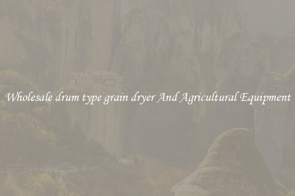 Wholesale drum type grain dryer And Agricultural Equipment