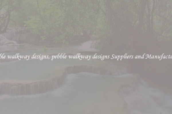 pebble walkway designs, pebble walkway designs Suppliers and Manufacturers